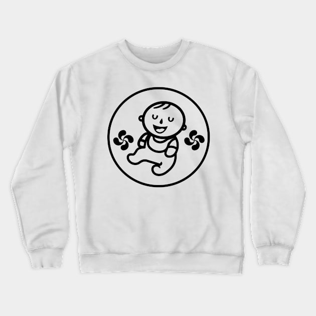 Basque baby Crewneck Sweatshirt by Mr Youpla